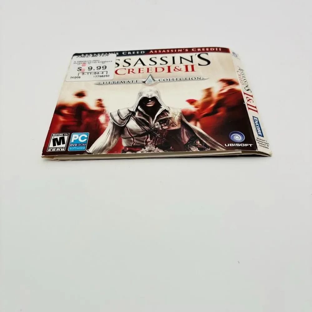 Assassins Creed 1 & 2 Ultimate Collection PC Video Game. Very Good Condition